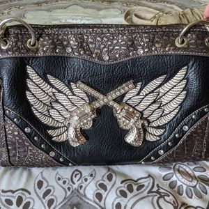 American Bling rhinestone purse